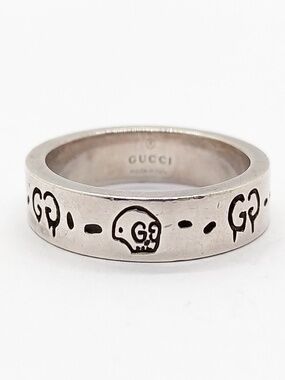 Gucci Sterling Silver Ring size 20